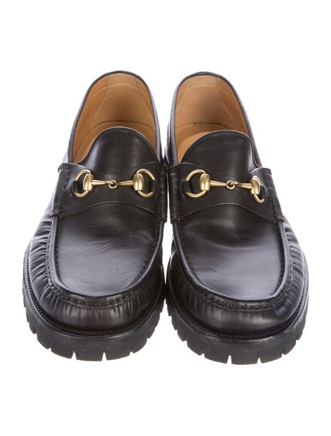 gucci loafers front view